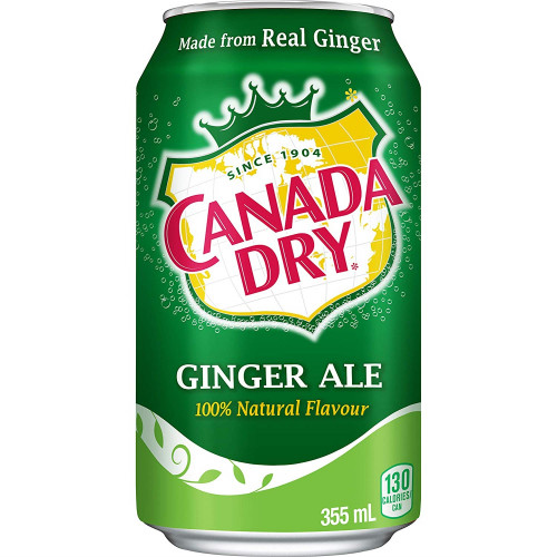 detail Canada Dry Ginger Ale 355 ml