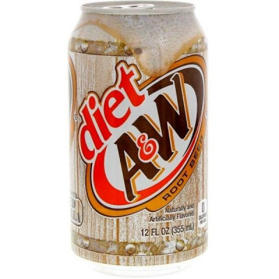 A&W Root Beer Zero Sugar 355 ml