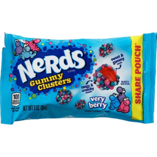 detail Nerds Gummy Clusters Verry Berry 85 g