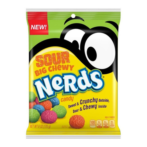 detail Nerds Sour Big Chewy 170 g