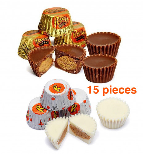detail Reese´s Single Cups Selection 15 Pieces 135 g
