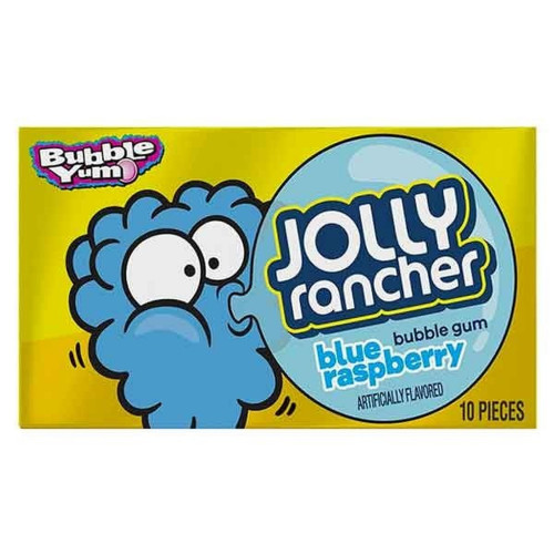 detail Jolly Rancher Blue Raspberry Bubble Gum 79 g