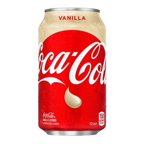 detail Coca Cola Vanilla 355 ml