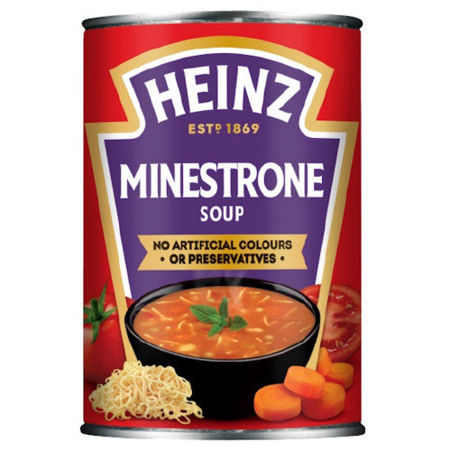 detail Heinz Minestrone Soup 400 g