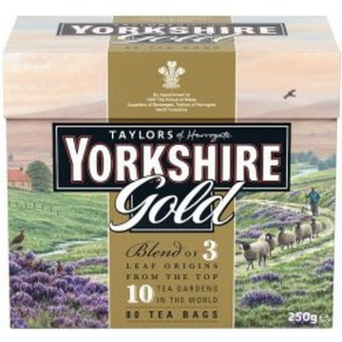 detail Yorkshire Gold Tea 80 Tea Bags 250 g