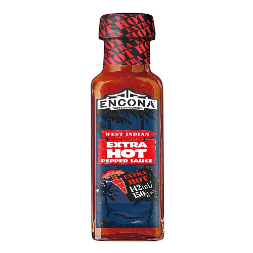 detail Encona West Indian Extra Hot Pepper sauce 142 ml