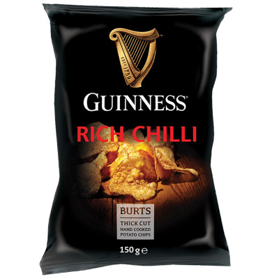 Guiness Rich Chilli Chips 150 g