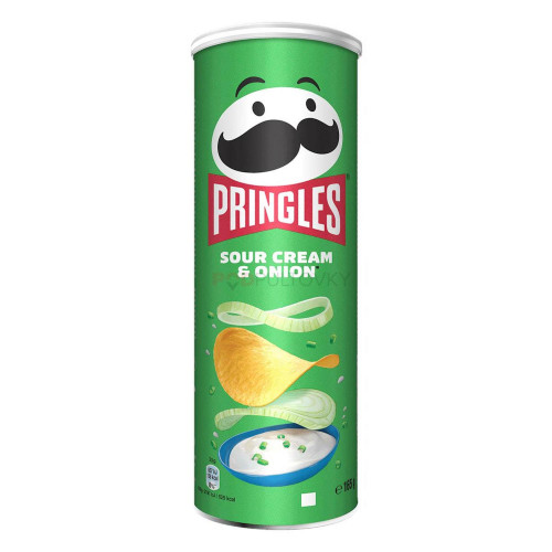 detail Pringles Sour Cream&Onion 158 g