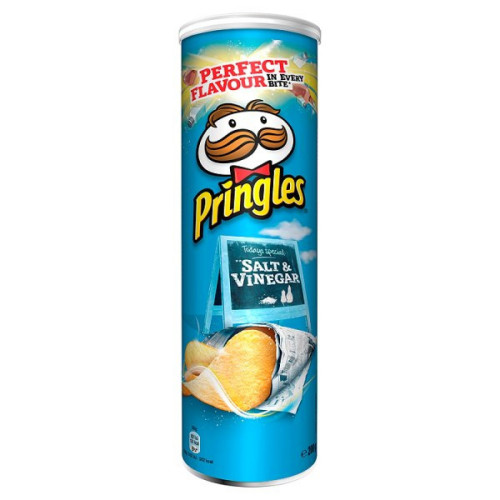 detail Pringles Salt and Vinegar 200 g