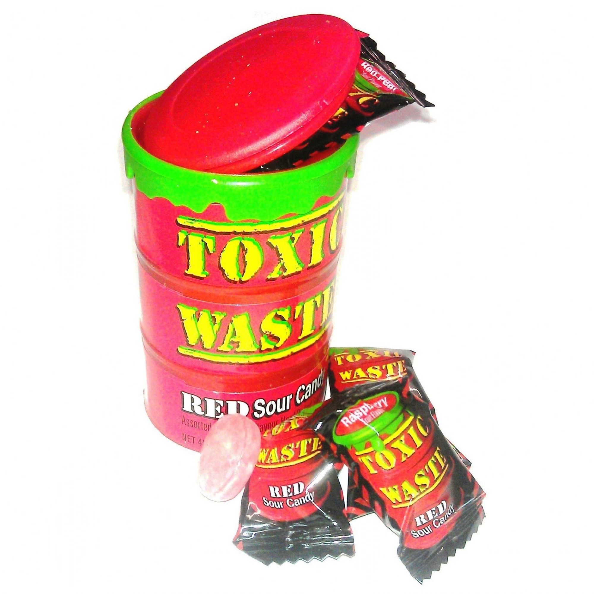 Toxic Waste Red Drum 42 g | Candy Store