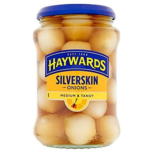 detail Haywards Silverskin Onions Medium & Tangy 400 g