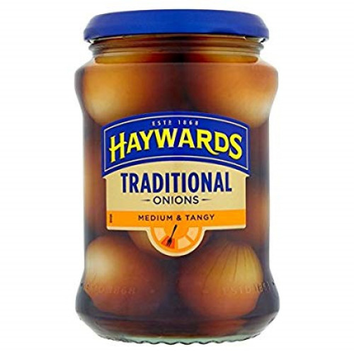 detail Haywards Medium & Tangy Traditional Onions 400 g
