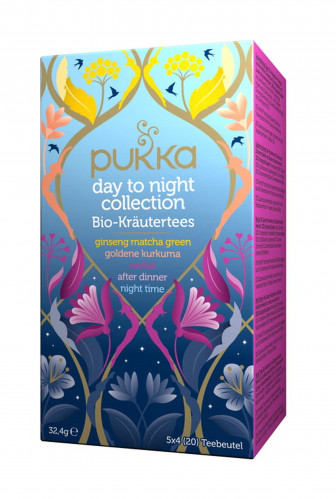 detail Pukka Day to Night 20 Tea Bags 32 g