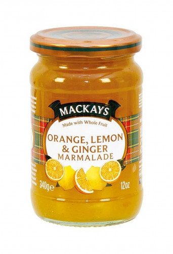 detail Mackays Orange, Lemon & Ginger 340 g