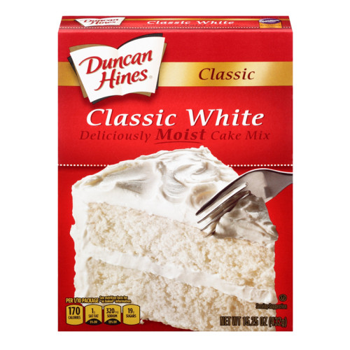 detail Duncan Hines Classic White Cake Mix 432 g