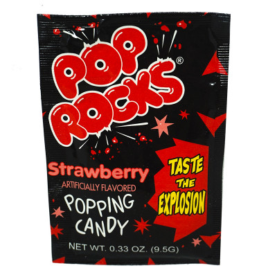 Pop Rocks Strawberry 9,5 g