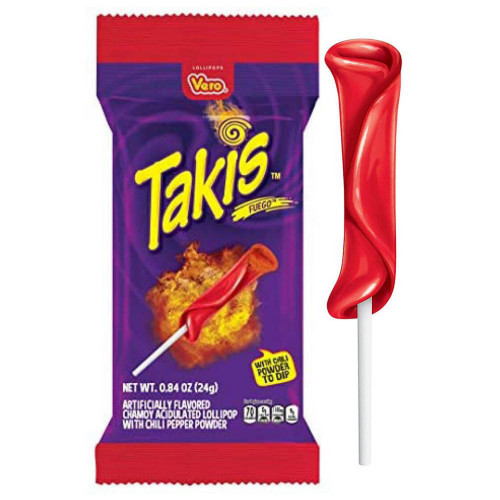 detail Takis Fuego Lollypop 24 g