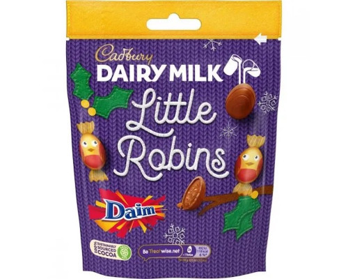 detail Cadbury Little Robins Daim 77 g