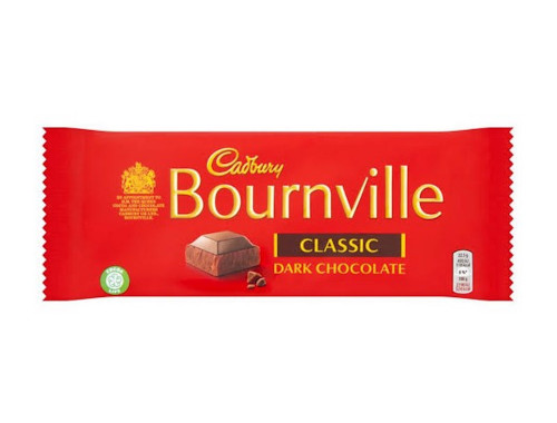 detail Cadbury Bournville Classic Dark Chocolate 180 g