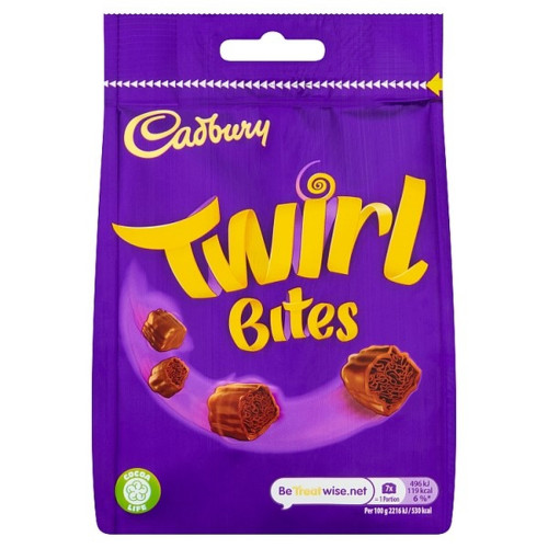 detail Cadbury Twirl Bites 109 g