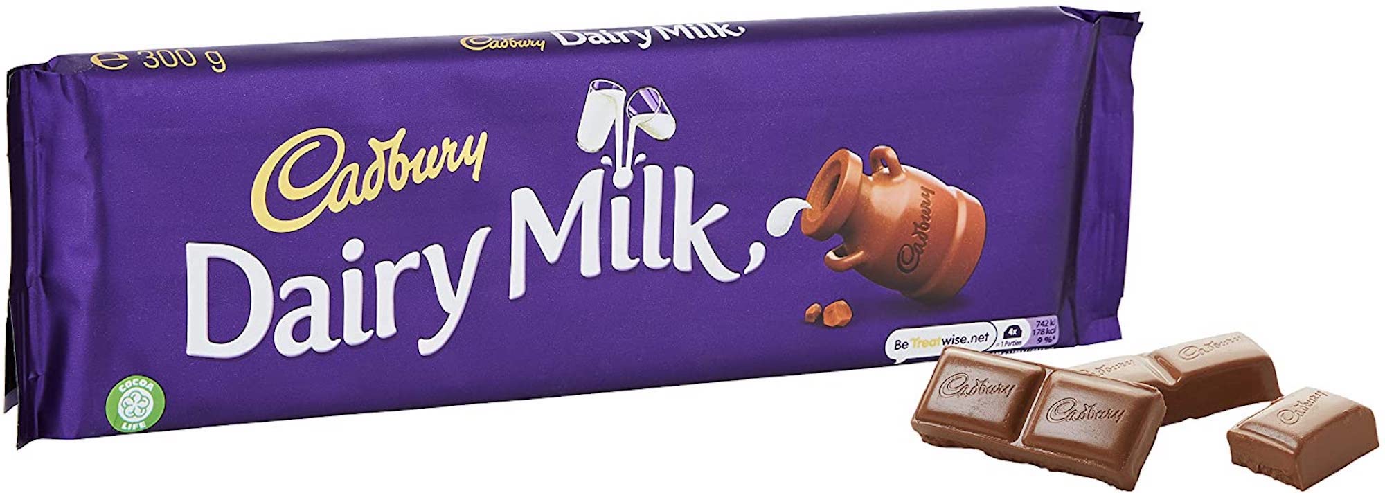 Cadbury Dairy Milchschokoladenriegel