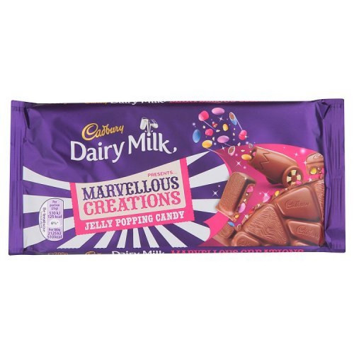 detail Cadbury Marvellous Creations Jelly Popping Candy 180 g