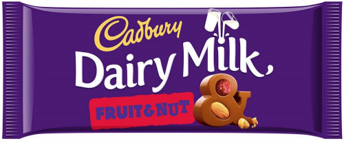 detail Cadbury Dairy Milk Fruit & Nut 110 g