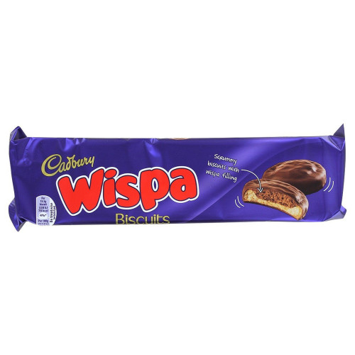 detail Cadbury Wispa Biscuits 124 g