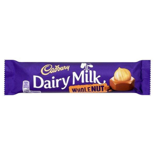 detail Cadbury Dairy Milk Wholenut 45 g