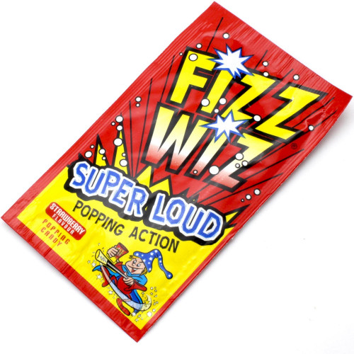 detail Fizz Wiz Super Loud Strawberry 4 g