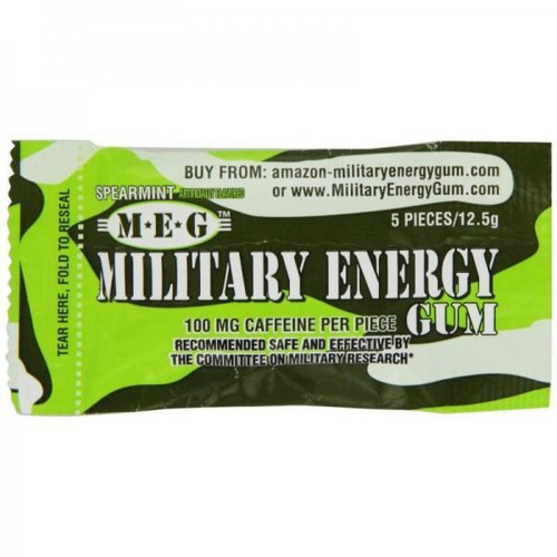 detail M.E.G. Energy Gum Spearmint 12,5 g