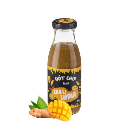 detail Hot Chip Chilli India Sauce 260 g