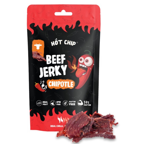 detail Hot Chip Chipotle Beef Jerky 25 g