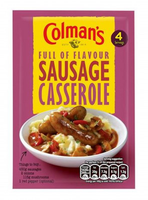 Colman´s Sausage Casserole 39 g