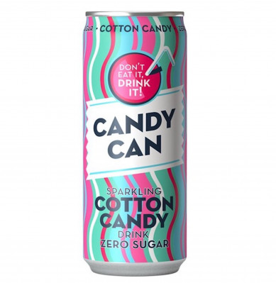 Candy Can Sparkling Cotton Candy 330 ml