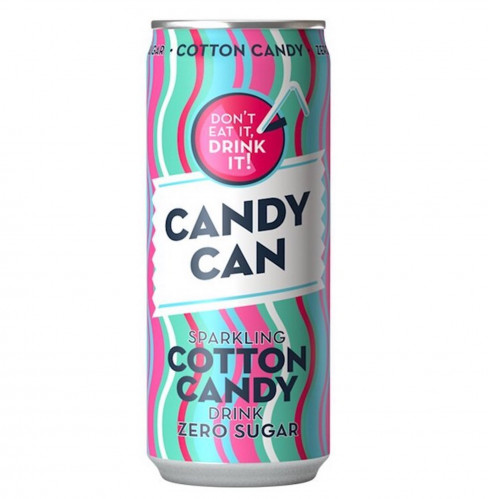 detail Candy Can Sparkling Cotton Candy 330 ml