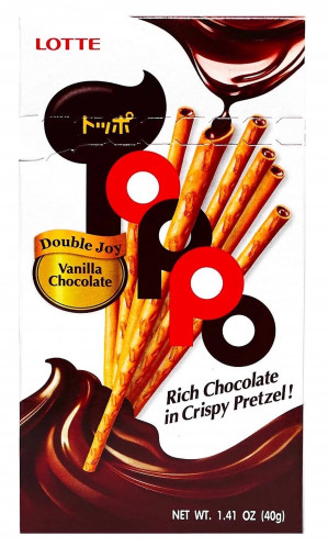 Lotte Toppo Vanilla & Chocolate 40 g