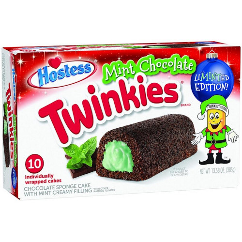 detail Hostess Twinkies Mint Chocolate 385 g